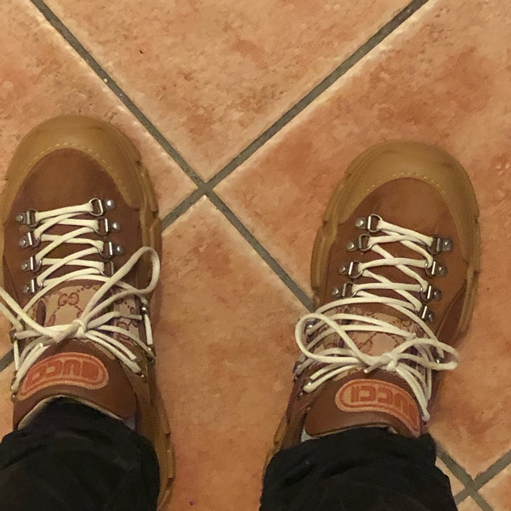 Gucci trek boots